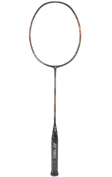 Reket za badminton Yonex Nanoflare 800 - matte black + žica