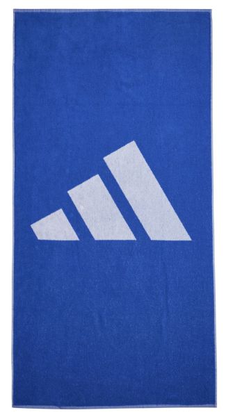 Asciugamano da tennis Adidas 3BAR Towel Large - blue/white
