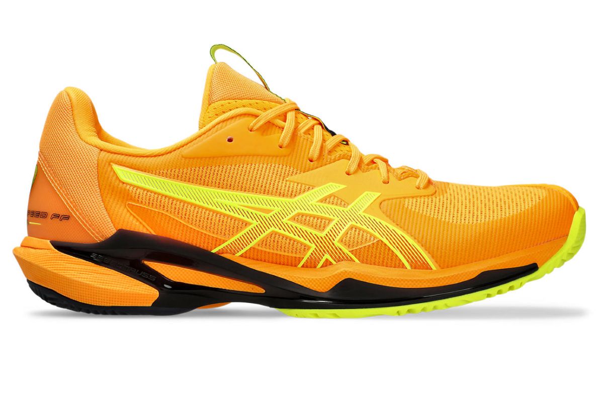 Men s paddle shoes Asics Solution Speed FF 3 Padel Orange Tennis Zone Tennis Shop