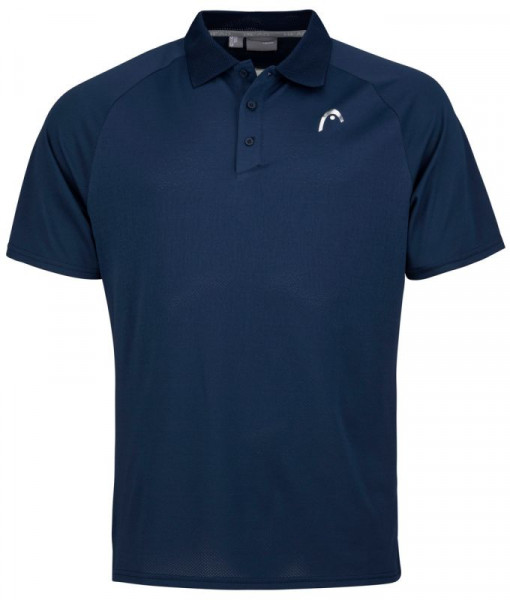 Herren Tennispoloshirt Head Performance Polo II Shirt M - dark blue