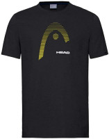 Koszulka chłopięca Head Club Carl T-Shirt JR - black