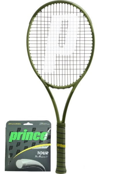 Тенис ракета Prince Textreme Phantom 100X 290G + кордаж