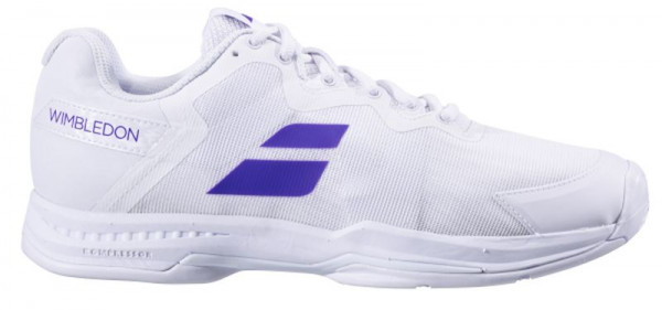 Męskie buty tenisowe Babolat SFX3 All Court Wimbledon - white/purple