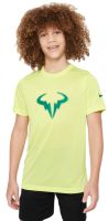 T-shirt pour garçons Nike Boys Rafa Training T-Shirt - light lemon twist