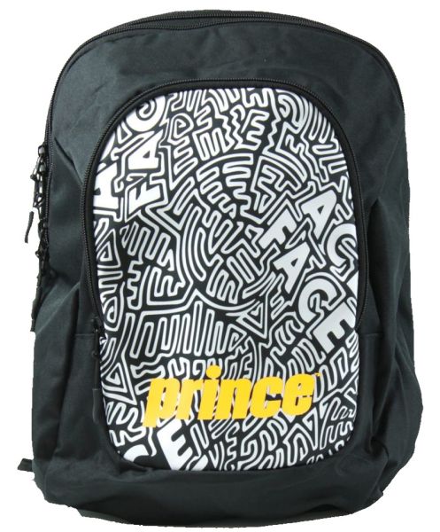 Tenisový batoh Prince Kids Backpack - black/yellow