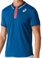 Мъжка тениска с якичка Asics Match M Polo Shirt - mako blue