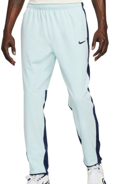 Pantaloni da tennis da uomo Nike Court Advantage Trousers - glacier blue/midnight navy/black