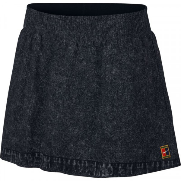  Nike Court Dry Slam Printed Skirt - black/white