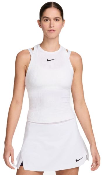 Marškinėliai moterims Nike Court Slam Dri-Fit Tennis Tank - Baltas