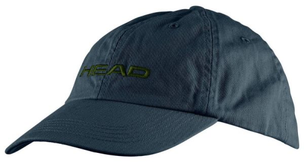 Cap Head Six Panel Cotton Cap - Blue