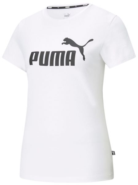 Damski T-shirt Puma ESS Logo Tee - white