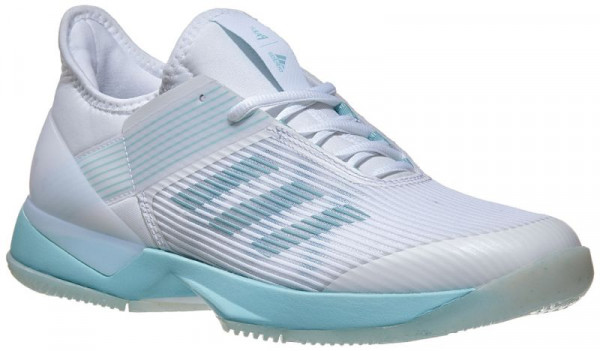 Damskie buty tenisowe Adidas Adizero Ubersonic 3 W x Parley - blue spirit/ftwr white/ftwr white