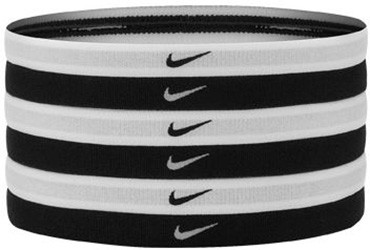  Nike Swoosh Sport Headbands 6PK 2.0 - black/white