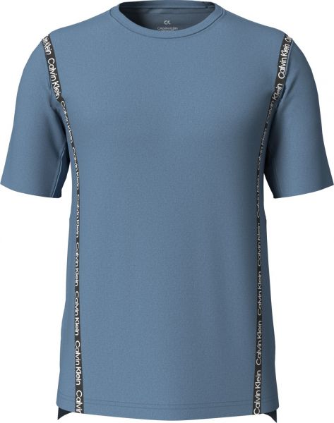 Męski T-Shirt Calvin Klein WO SS T-shirt - copen blue