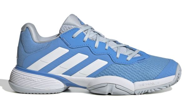 Juniorskie buty tenisowe Adidas Barricade 13 K - blue burst/white/halo blue
