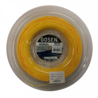 Tennis-Saiten Gosen Polylon Sidewinder (200 m) - Gelb