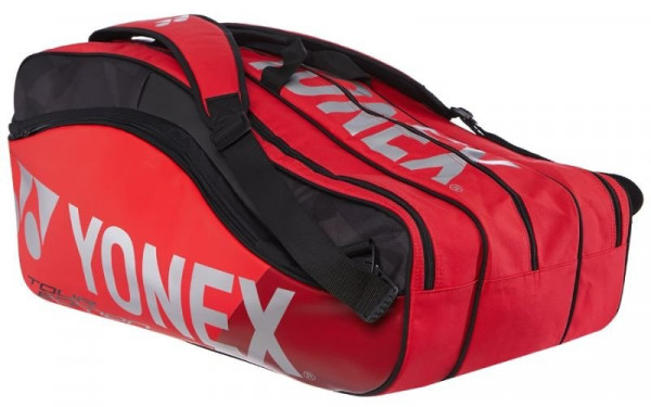  Yonex Pro Racquet Bag 9 Pack - flame red