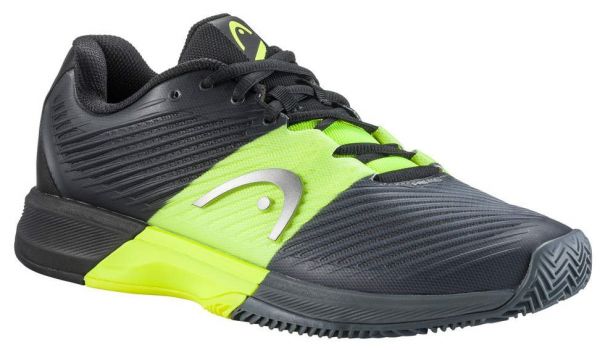 Chaussures de tennis pour hommes Head Revolt Pro 4.0 Clay Men - black/yellow