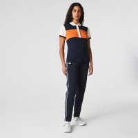 Naiste tennisepüksid Lacoste Women's Contrast Striped Cotton Blend Jogging Pants - navy blue/white/blue Naiste tennisepüksid Lacoste Women's Contrast Striped Cotton Blend Jogging Pants - navy blue/white/blue