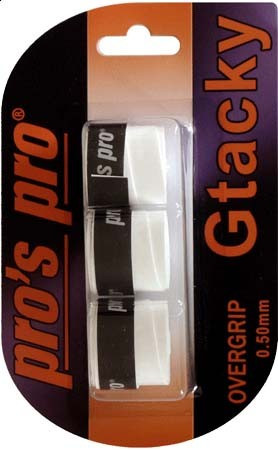 Griffbänder Pro's Pro G Tacky 3P - white