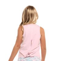 Dievčenské tričká Lucky in Love Undercover Love Dream Tie Back Tank - pink sand Dievčenské tričká Lucky in Love Undercover Love Dream Tie Back Tank - pink sand