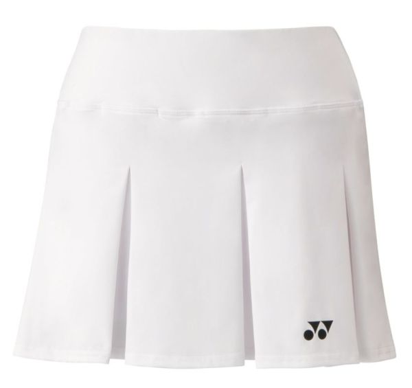 Naiste tenniseseelik Yonex Skirt With Inner Shorts - white