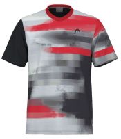 Camiseta para hombre Head Topspin T-Shirt - black/print vision