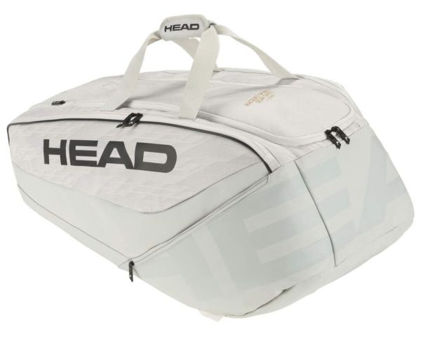 Tennis Bag Head Pro x Racquet Bag XL - corduroy white/black