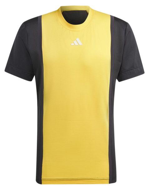 Men's T-shirt Adidas Heat.Rdy Pro FreeLift 3D Rib T-Shirt - orange/black