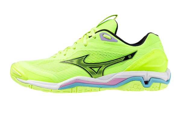 Férfi tollaslabda/squash cipő Mizuno Wave Stealth 6 - Sárga