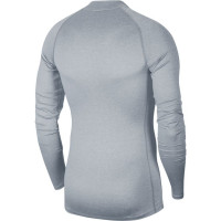 Kompresinė apranga Nike Pro Top LS Tight Mock - smoke grey/light smoke grey/black Kompresinė apranga Nike Pro Top LS Tight Mock - smoke grey/light smoke grey/black