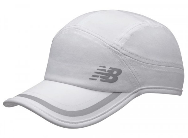 Καπέλο New Balance Impact Running Cap - white/silver