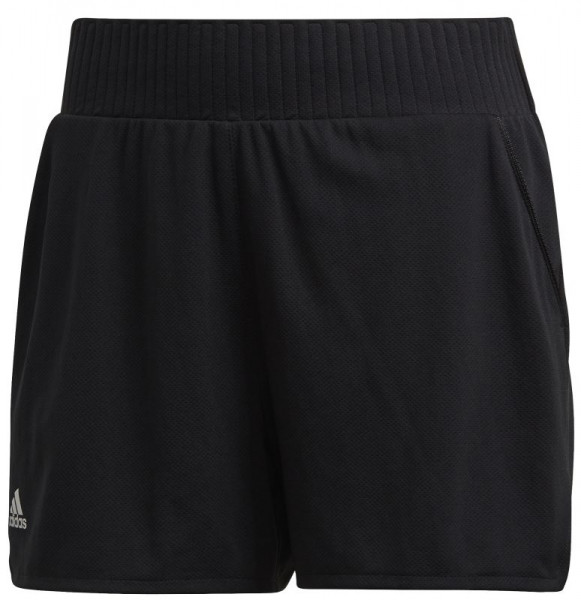 Pantaloncini da tennis da donna Adidas Club High Rise Shorts W - black/matte silver