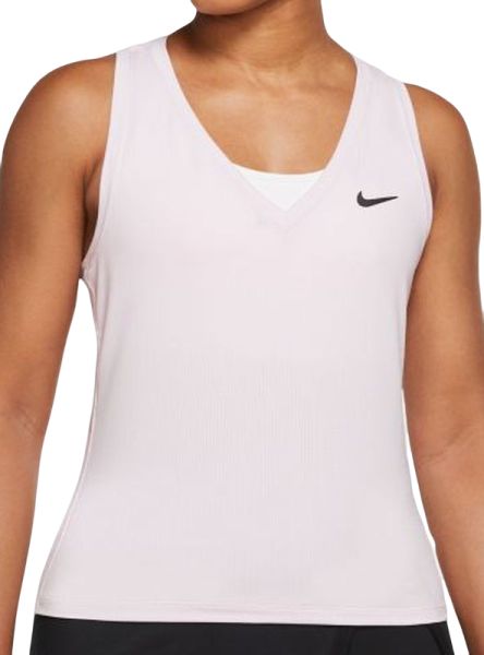 Débardeurs de tennis pour femmes Nike Court Dri-Fit Victory Tank W - regal pink/black