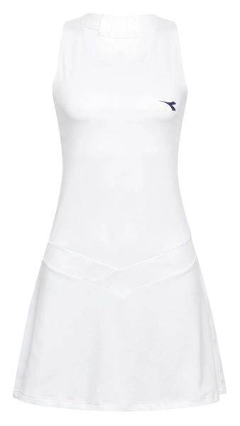 Robes de tennis pour femmes Diadora L. Icon - Blanc