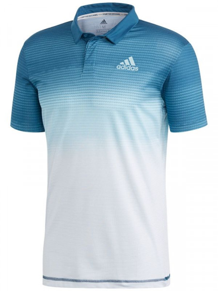  Adidas Parley Polo - easy blue/white