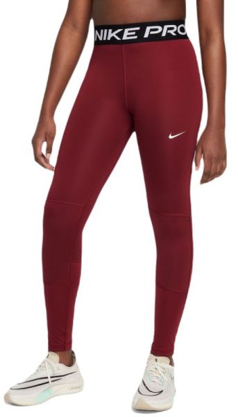 Girls' trousers Nike Girls Pro Dri-Fit - Red