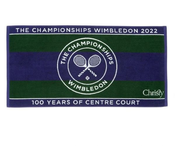 Tennishandtuch Wimbledon Championship Towel 2022 Bath - green/purple