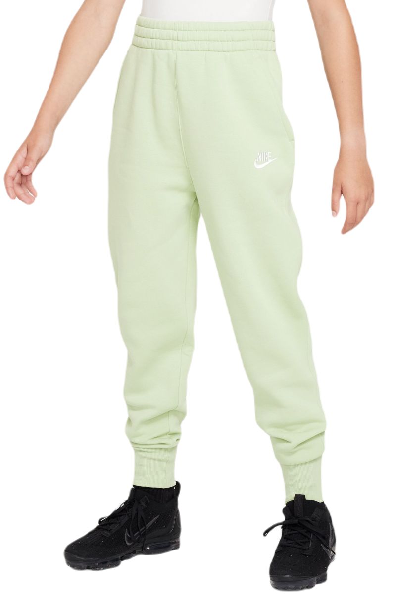 Women's trousers Nike Sportswear Club Fleece Pant - black/white, Tennis  Zone