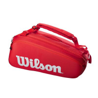 Tenis torba Wilson Super Tour 9 Pk - red Tenis torba Wilson Super Tour 9 Pk - red