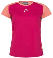 Women's T-shirt Head Tie-Break T-Shirt - mulberry