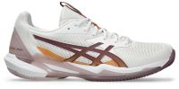 Zapatillas de tenis para mujer Asics Solution Speed FF 3 Clay - white/dusty mauve