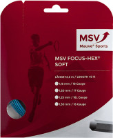 Tenisz húr MSV Focus Hex Soft (12 m) - sky blue