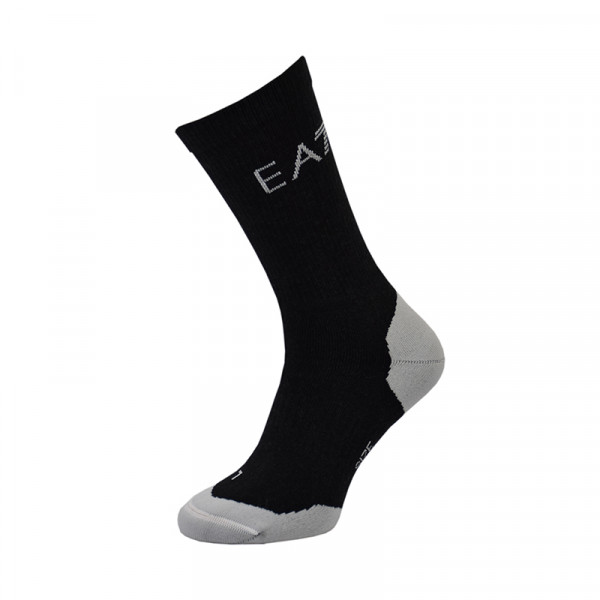 Calzini da tennis EA7 Knitted Sock 1P - ebony/white