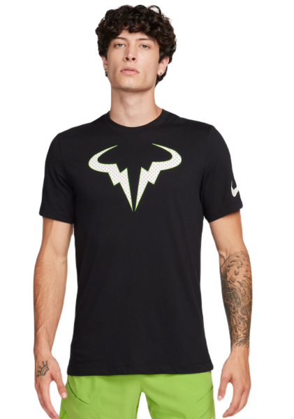 T-shirt pour hommes Nike Court Dri-Fit Rafa Tennis T-Shirt - black