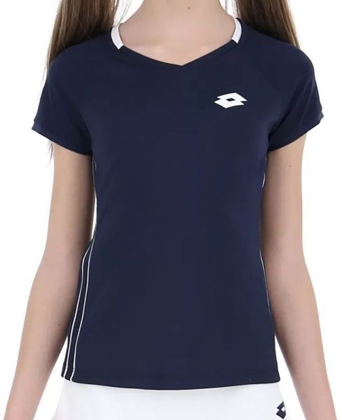 Koszulka dziewczęca Lotto Squadra II G Tee PL - navy blue