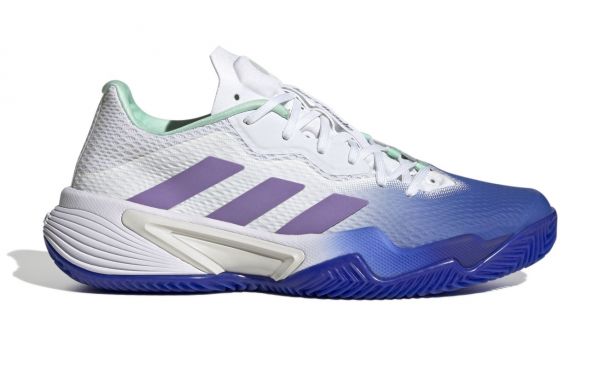 Sieviešu tenisa apavi Adidas Barricade W Clay - lucid blue/violet fusion/pulse mint