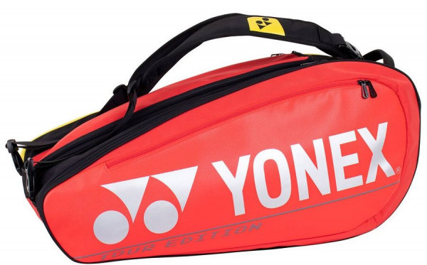 Tennise kotid Yonex Pro Racket Bag 9 Pack - red