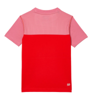 Majica za dječake Lacoste Tennis x Daniil Medvedev Jersey T-Shirt - pink/red/blue Majica za dječake Lacoste Tennis x Daniil Medvedev Jersey T-Shirt - pink/red/blue