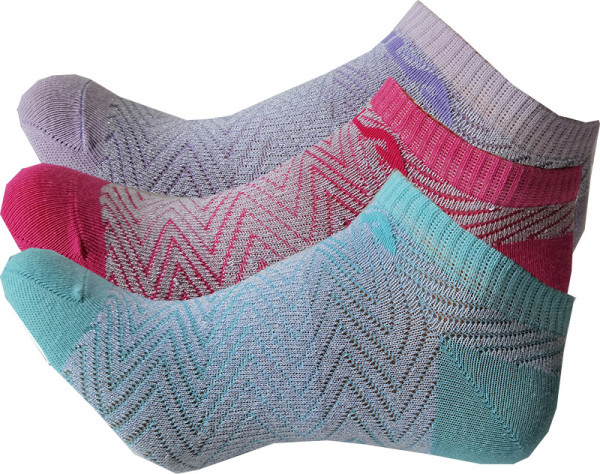  Fila Woman Calza Invisible Socks 3P - lady color